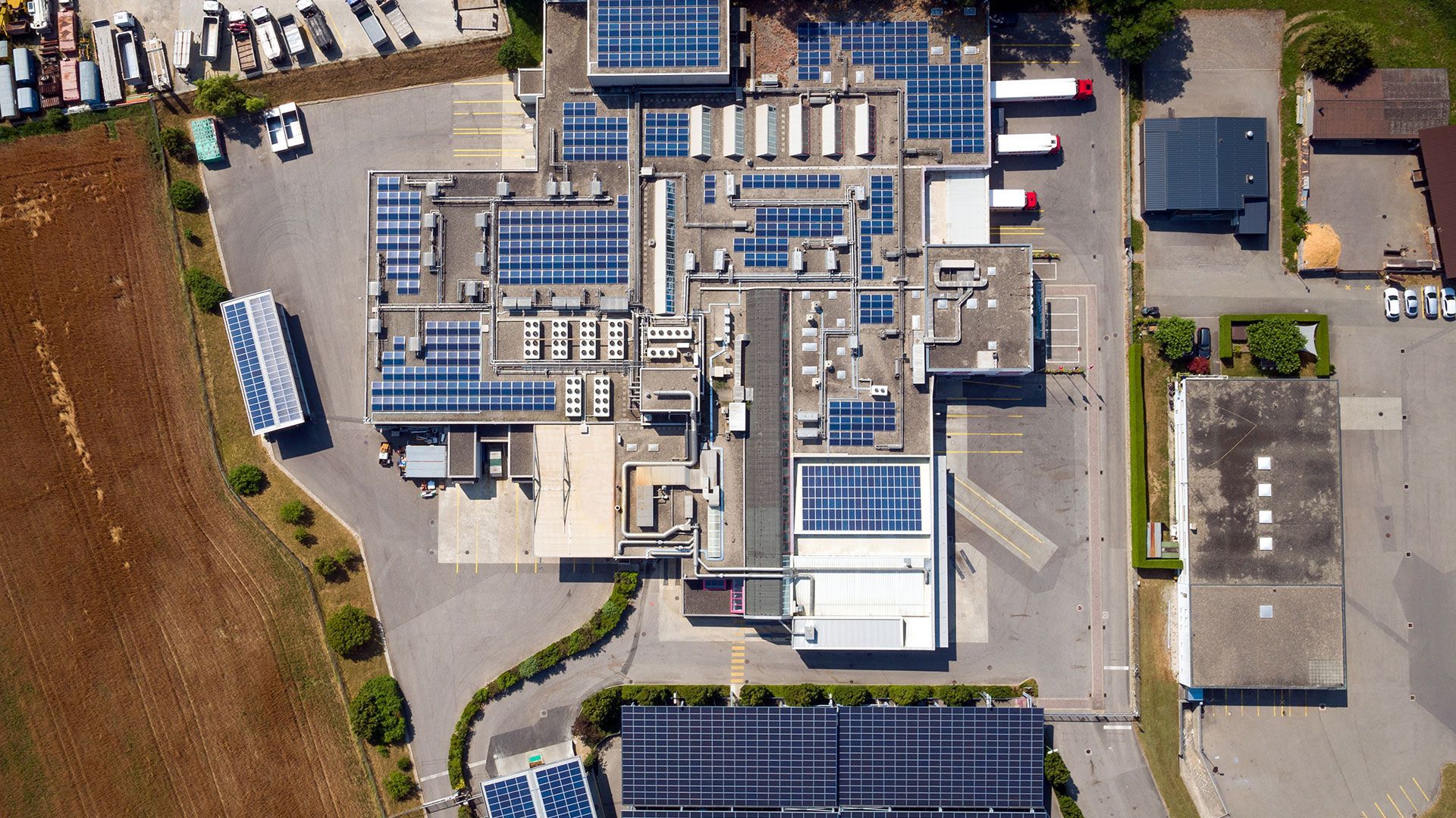 Site industriel et halles d'abattage Marmy à Estavayer-le-Lac